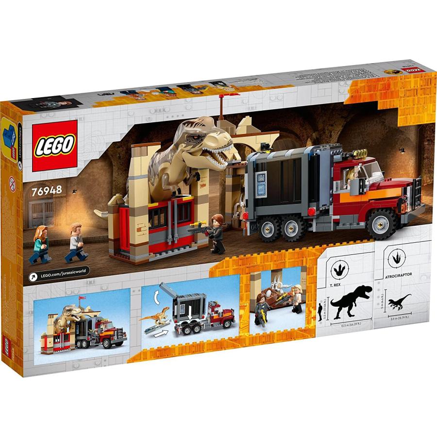 LEGO（レゴ） ジュラシック・ワールド T-レックスとアトロキラプトルの
