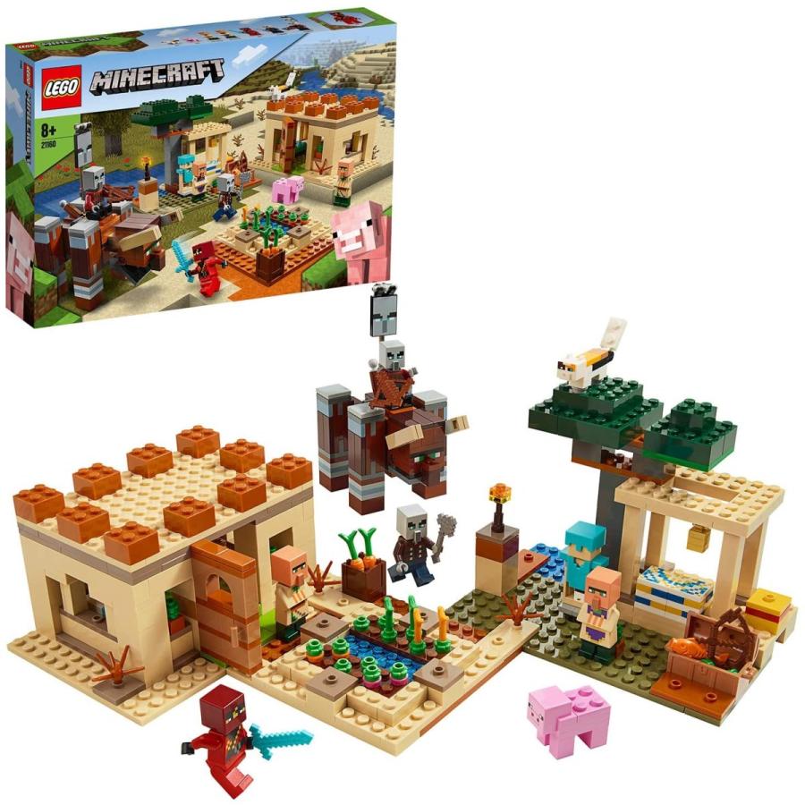 LEGO レゴ マインクラフト イリジャーの襲撃 21160 マイクラ ブロック 
