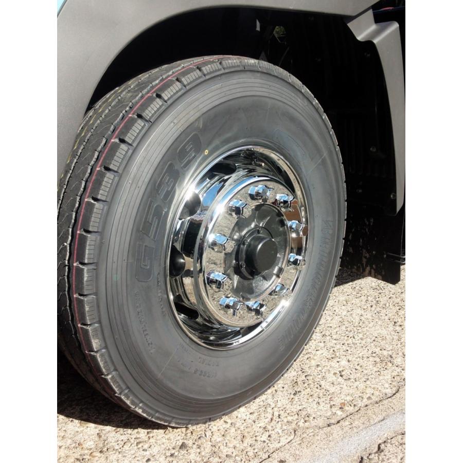 中国製メッキホイール トラック ダンプ 大型車用 サイズ22 5 750 10ｈ 新ｉｓｏ フロント用 hf ネットショップエムケー 通販 Yahoo ショッピング