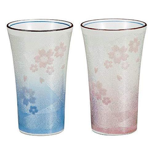 【在庫処分】 九谷焼 JAPAN KUTANI 窯元から直送 (ペアフリーカップ・銀彩さくら・Cherry blossom) タンブラー