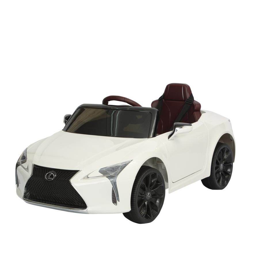 ミズタニ リモコン電動乗用レクサスLC500 ホワイト 4985404040653