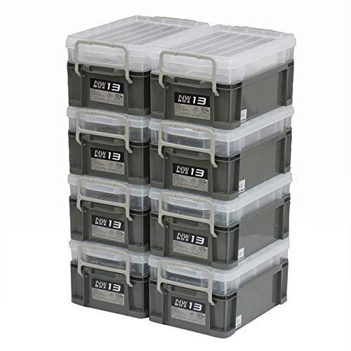 可愛いクリスマスツリーやギフトが 工具 Diy 8個セット 奥行44 3 高さ22 3 幅29 5cm グレー 13 Nwボックス 収納ボックス Jejアステージ 日本製 玩具 コンテナ 小物 収納ケース Www Gatorheatandair Com