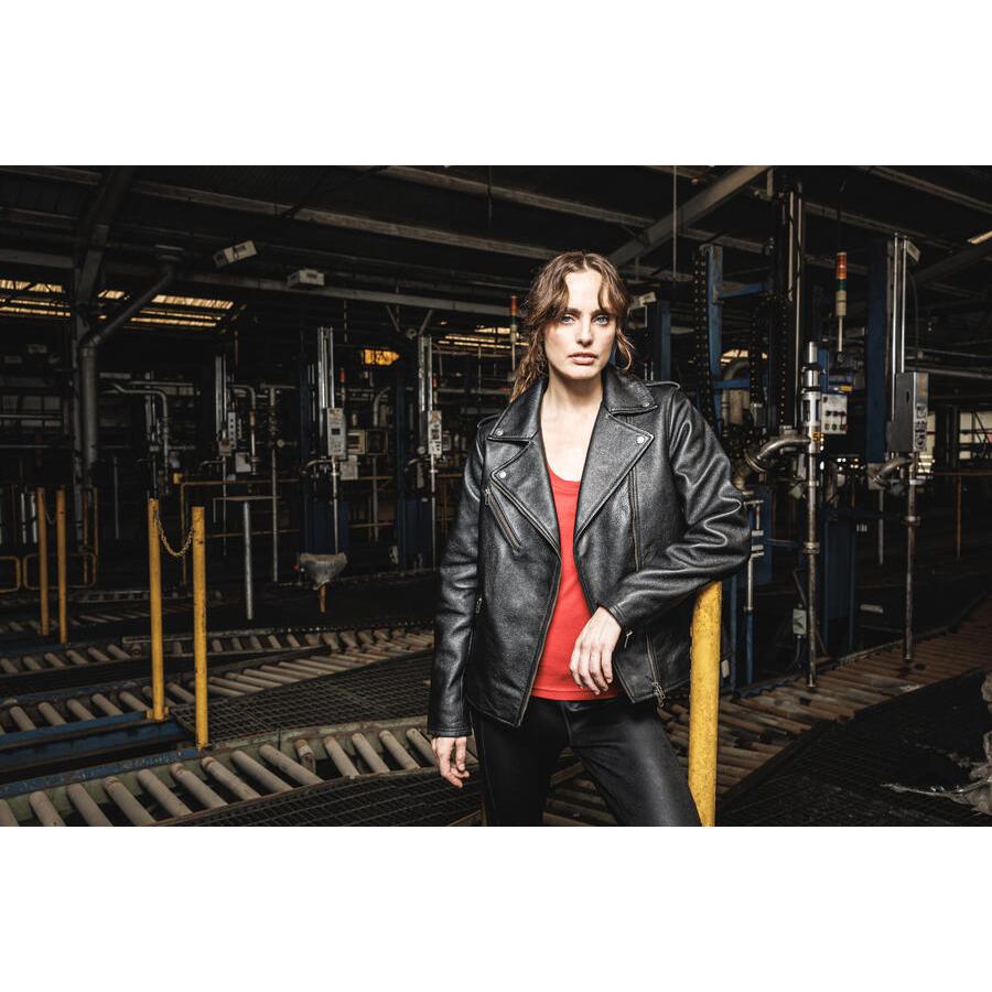 Harley-Davidson レザー ライダース レディース 黒 楽天市場】harley davidson レザージャケット（カラーブラック