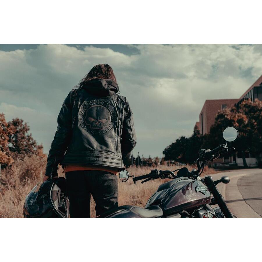 Harley Davidson オーロラスカル レザージャケット 98003-21VM Harley Davidson オーロラスカル レザージャケット 98003-21VM