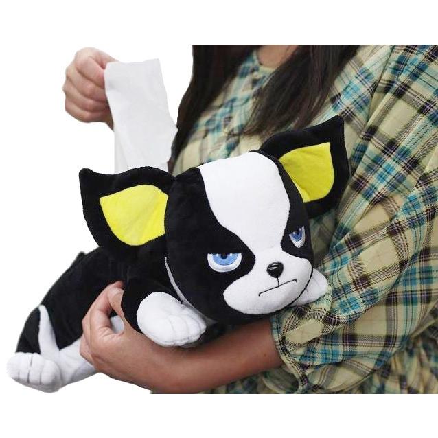 ジョジョの奇妙なボックスティッシュカバー イギー w17b8b5 ジョジョの奇妙な冒険 ジョジョ イギー ジョジョの奇妙なボックス