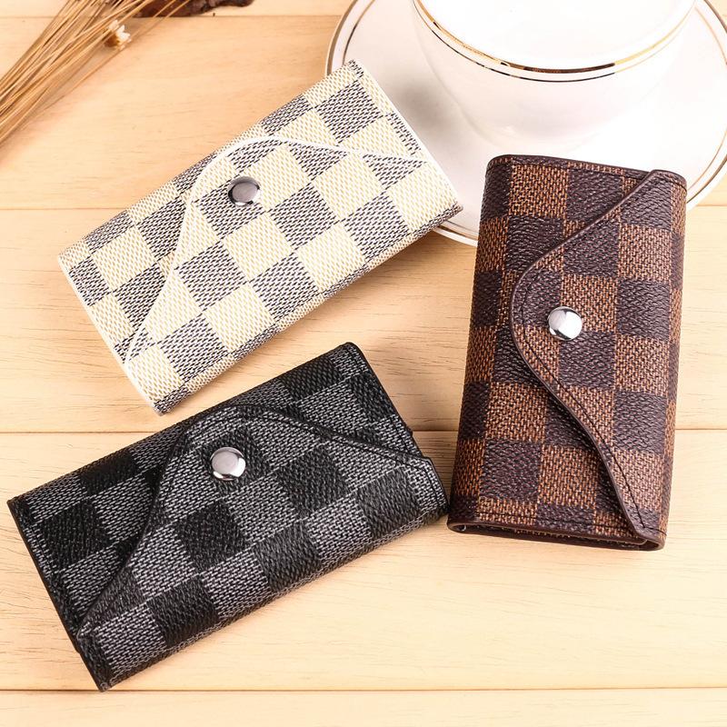 スマート キーケース 大人気 ブランド風 格子 チェック 6連 メンズ レディース 誕生日 父の日 母の日 再再販 プレゼント 男女兼用 ギフト ポイント 記念品 クリスマス
