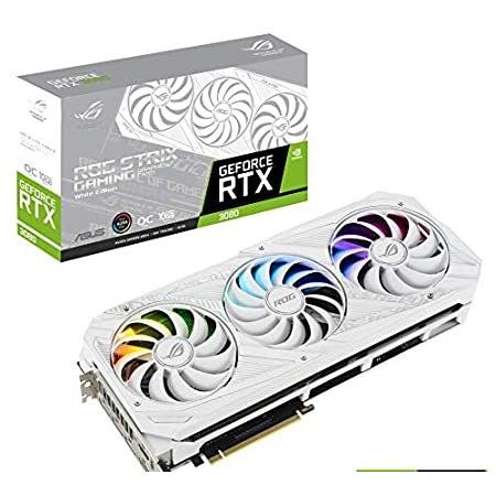 ASUS ROG STRIX NVIDIA GeForce RTX™ 3080 White OC Edition Gaming Graphics Caのサムネイル