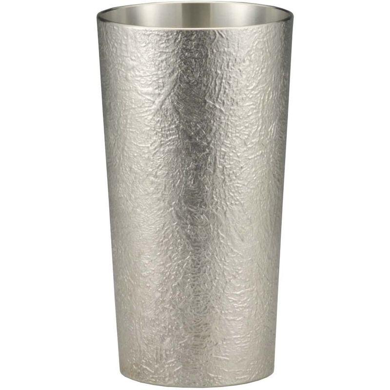 大阪浪華錫器 錫製 タンブラー 酒器 錫 2つ Amazon.co.jp: