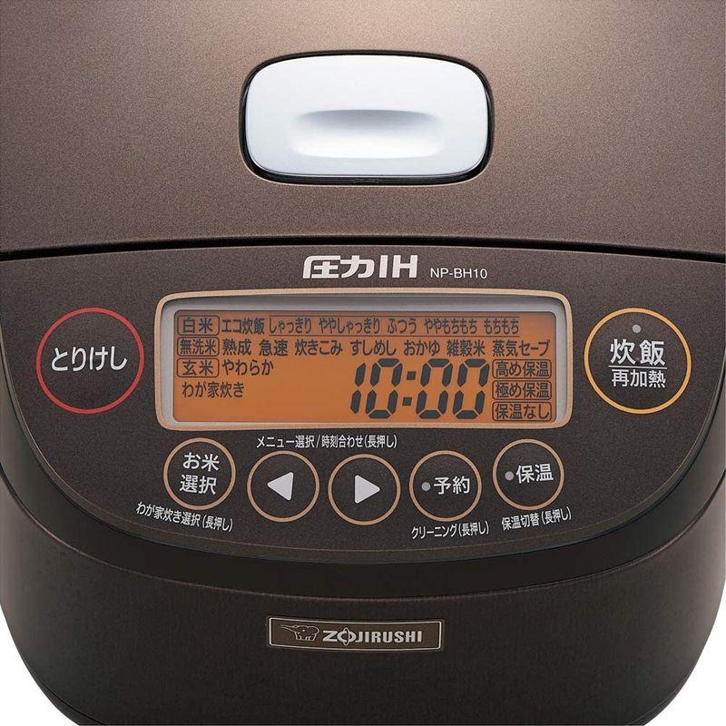 SALE／102%OFF】 象印 炊飯器 5.5合 NP-BH10-TA 圧力IH式 極め炊き