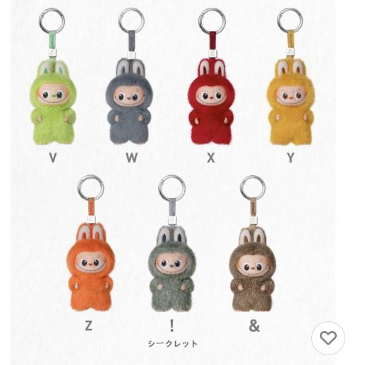 POP MART THE MONSTER PIN FOR LOVE シリーズ ぬいぐるみ【1