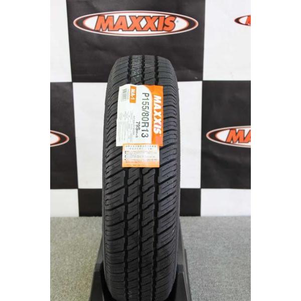 【ポイント2倍UP】MAXXIS マキシス MA-1 P155/80R13 79S ホワイトリボンタイヤ 155/80-13 White Ribbon【2023年製】｜netshope-life｜02