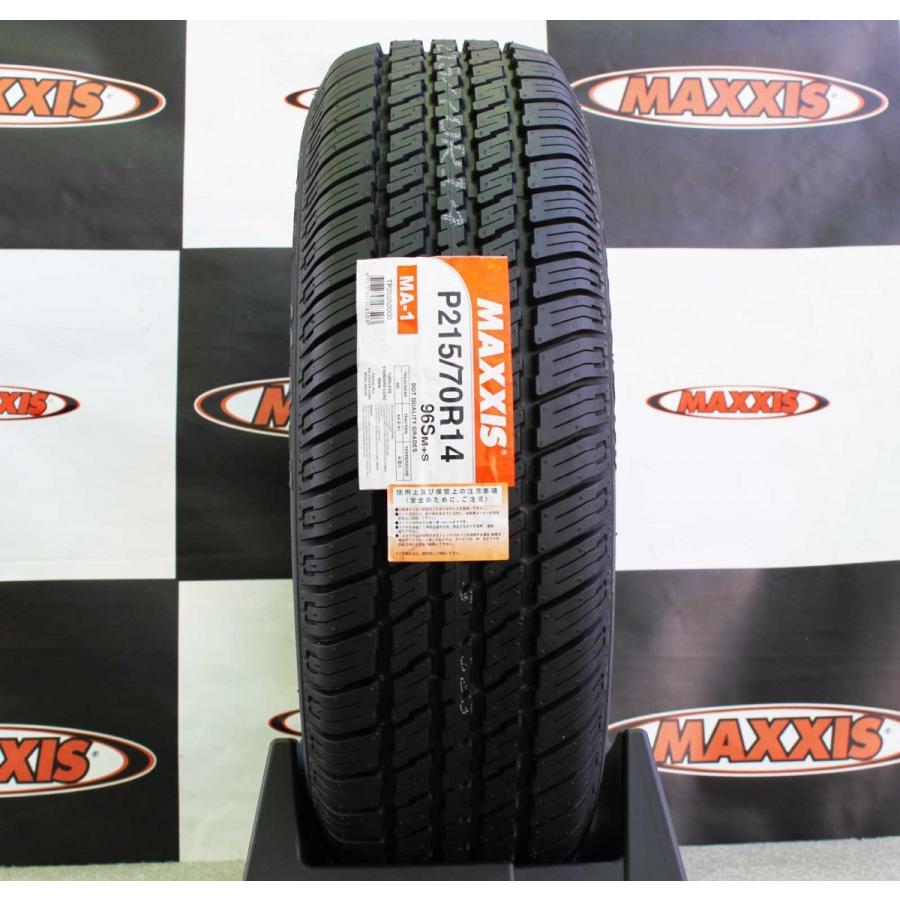 MAXXIS（マキシス） MA-1 P215/70R14 96S ホワイトリボンタイヤ 215/70
