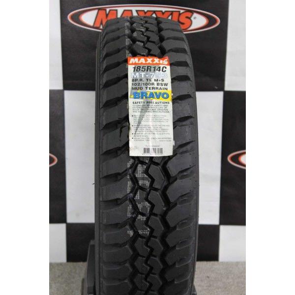 タイヤ　185R14C マキシスMT-753 MAXXIS（マキシス） 1本 4WDラジアルタイヤ MT-753 185R14C 8PR MAXXIS
