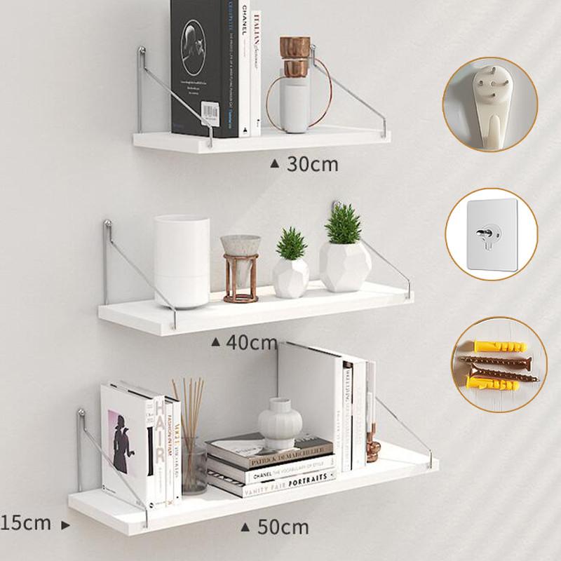 ウォールラック ウォールシェルフ 棚 壁掛けアイアン ホワイト 白 ガラス板 ウォールラック ウォールシェルフ 棚 壁掛けアイアン ホワイト