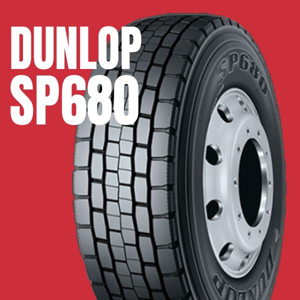 DUNLOP ダンロップ 11R22.5 16PR SP680 安いタイヤ ミックス