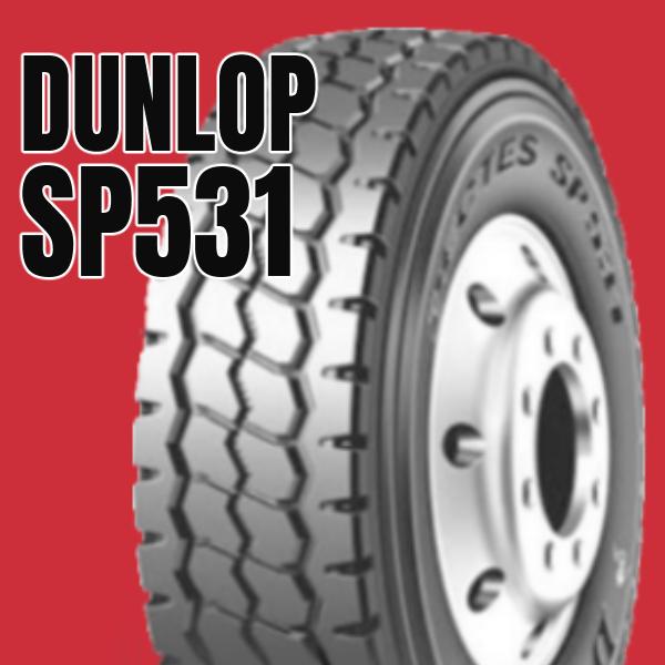 札幌発 引取OK 走行短め DUNLOP DECTES SP531 11R22.5 16PR 22.5インチ