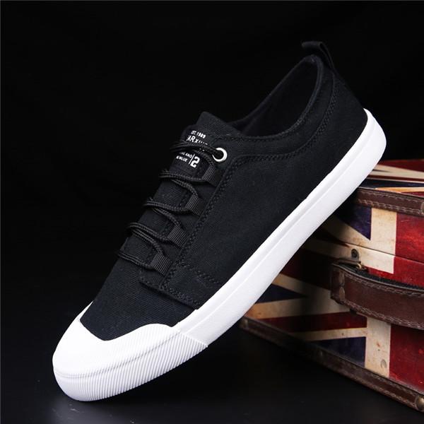 スニーカー ローカット メンズ 軽量 レースアップ シューズ 通学 疲れない 男性 くつ 抗菌防臭 キャンバス 靴 黒 白 カジュアル 耐滑 高校生 50decnfbx04 ネットショップ山口 通販 Yahoo ショッピング