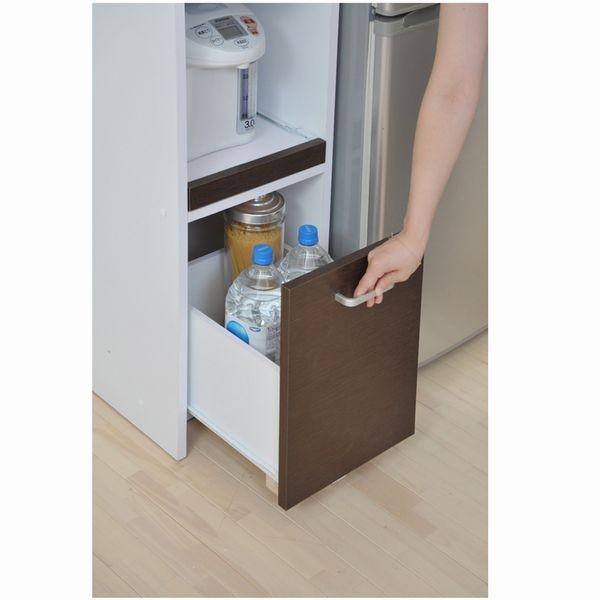 すきま 隙間収納 キッチン ミニ 食器棚 キッチン家電収納 家電ラック