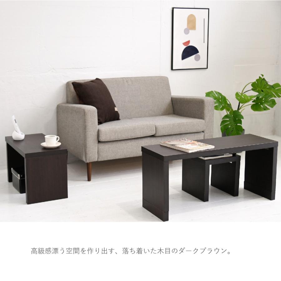 コの字ユニットラック 変幻自在 飾り棚 ディスプレイラック テレビ台 テーブル デスク 間仕切り 背面化粧 ブラウン ダークブラウン ホワイト |  | 17