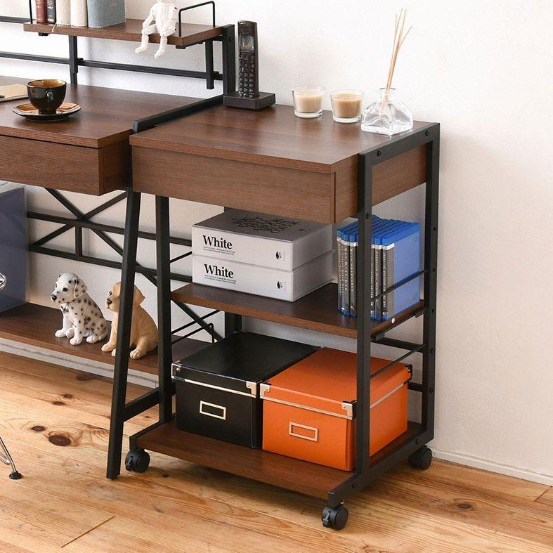 美しい 2wayパソコンデスク 複合機ラック サイドラック プリンターラック サイドチェスト Pcデスク サイドテーブル 激安の Www Kslcity Com My