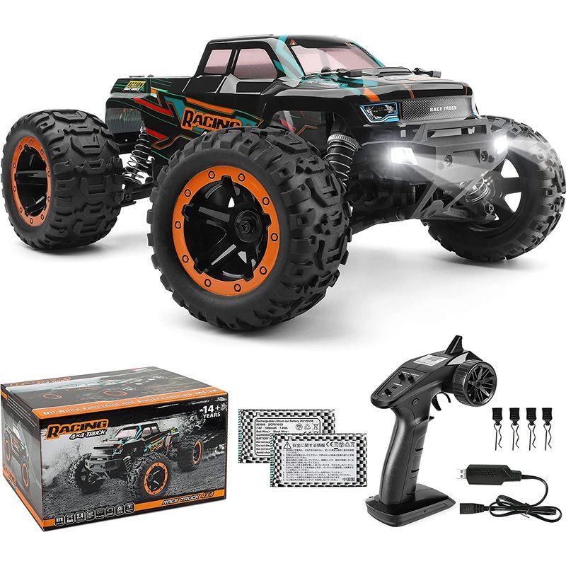 ［即日発送］ ラジコンカー HBXラジコンカー オフロード 4WD 1/16 RTR 電動RCカー 2.4Ghz無線操作 リモコンカー 40 km/h 高 【E1768673215】(9974円)