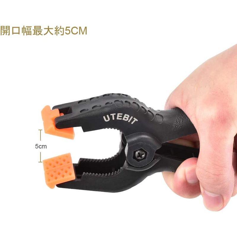 在庫あり/即出荷可】UTEBIT クリップ 強力 黒 スタンド 「8個セット」 白 用 撮影機材 撮影スタンド 背景 適用 背景布 撮影布 多機能クリップ 挟み カメラアクセサリー UTEBIT クリップ 強力 撮影機材 背景布 白 黒 用 「8個セット」 多機能クリップ 撮影スタンド 背景 スタンド 適用 挟み 撮影布