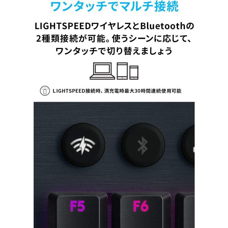 Logicool G ロジクール G ゲーミングキーボード ワイヤレス G913 薄型 GLスイッチ タクタイル メカニカル キーボード 日 G913 Logicool ロジクール ゲーミングキーボード ワイヤレス 薄型 GLスイッチ タクタイル メカニカル キーボード LIGHTSYNC RGB