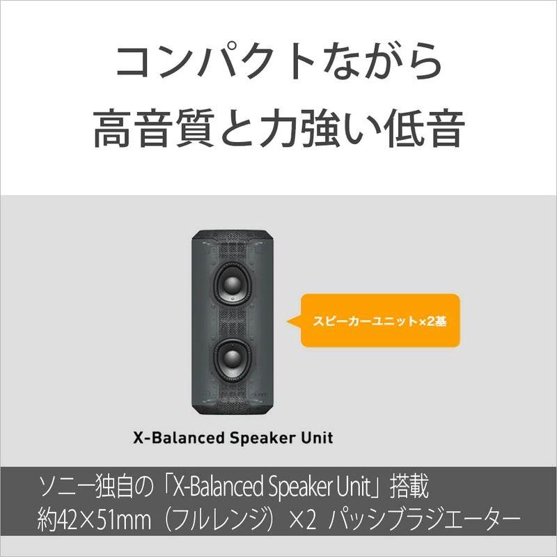 ソニー ワイヤレススピーカー SRS-XE200 :防水 IP67/広いリスニングエリア/ハンズフリー通話/ロングバッテリー16時間/SRS XE200 ワイヤレススピーカー SRS 防水 IP67/広いリスニングエリア/ハンズフリー通話/ロングバッテリー16時間/SRS