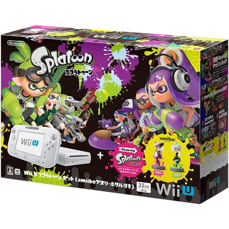 【訳あり・新品】 Wii U スプラトゥーン セット (amiibo アオリ・ホタル付き) 【UO8273201424】(29666円)