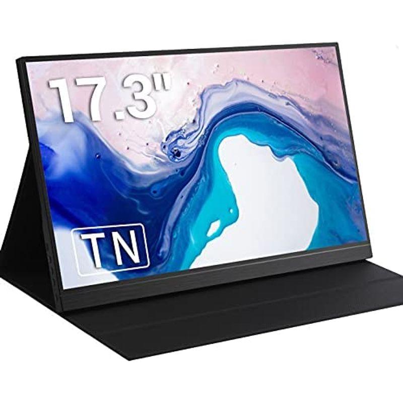 Acouto P17SE モバイルモニター 17.3インチ 超軽量 超薄型 疲れ目軽減/青色光源を低減 モバイルディスプレイ ポータブルディ P17SE モバイルモニター 3インチ 超軽量 超薄型 疲れ目軽減/青色光源を低減 モバイルディスプレイ