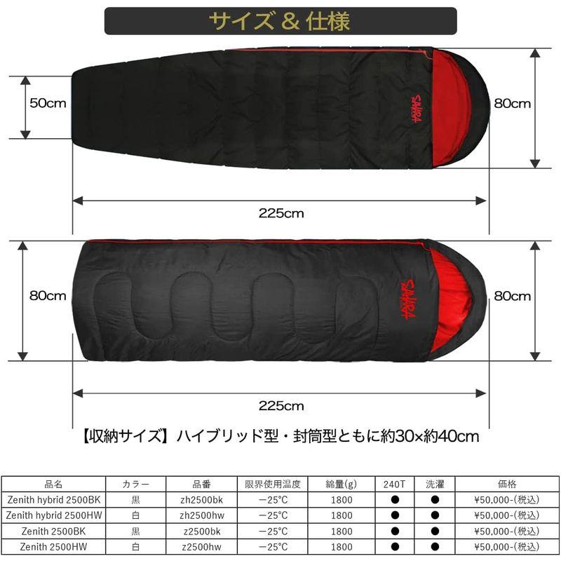 FieldSAHARA 寝袋 シュラフ 封筒型 冬 冬用 ダウン コンパクト 限界温度-25度 (ネイビー) FieldSAHARA 寝袋 シュラフ 封筒型 冬 冬用 ダウン コンパクト 限界温度 25度 ネイビー 　