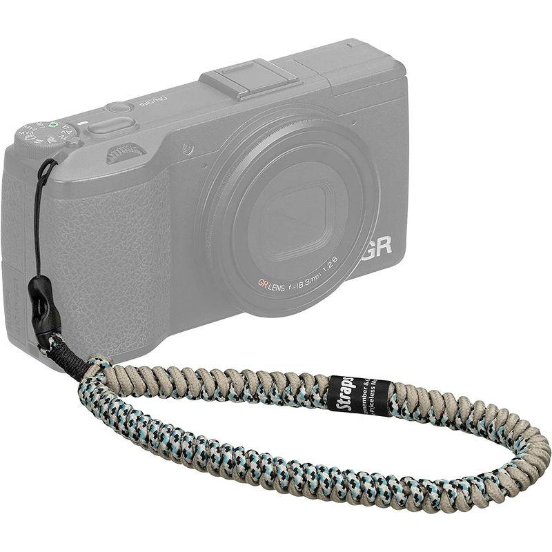 高品質】HAKUBA カメラストラップ STRAPS リストストラップ コンパクトカメラ・チェキ(instax)・スマートフォン用 スリム パラコー  カメラアクセサリー