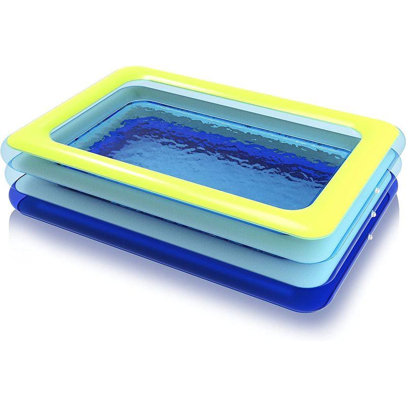 LINECY ビニールプール 大型 特大 3m 電動空気入れ付き 家庭用 ファミリー 6歳以上 子供用 水遊び キッズ 自宅 お家 庭 四角 ビニールプール 大型 特大 3m 電動空気入れ付き 家庭用 ファミリー 6歳以上 子供用 水遊び キッズ 自宅 お家 庭 四角