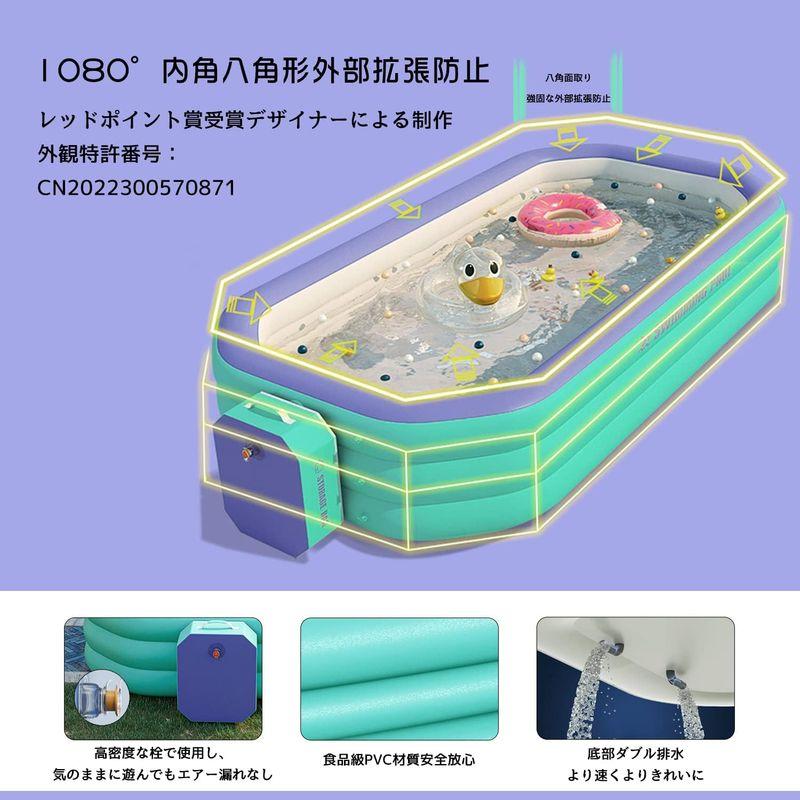 プール 大型 家庭用 1.5m/2.6m/3m/3.8m 折りたたみプール 子どもプール 大きい 多機能 キッズ プール 水遊び 猛暑対策 プール 大型 家庭用 5m/2 6m/3m/3 8m 折りたたみプール 子どもプール 大きい 多機能 キッズ 水遊び 猛暑対策