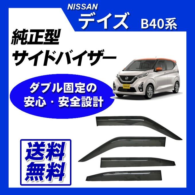 デイズ B40系(寒冷地仕様)MC後 バイザー＆マット&ナンバーフレーム｜netstage5150｜02