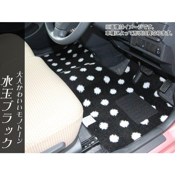 ムーヴ ムーヴキャンバス LA850S LA860S フロアマット かわいい