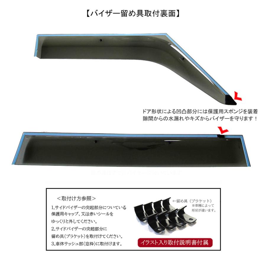 ソリオ MA26S MA36S MA46S サイドバイザー＆日本製フロアマット｜netstage｜08