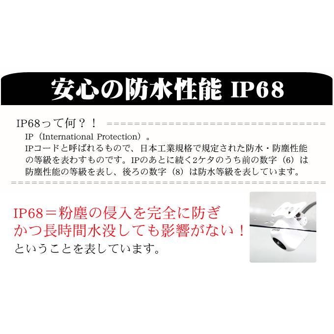 バックカメラ リアカメラ 防水 小型 取付け説明書付属 : NET