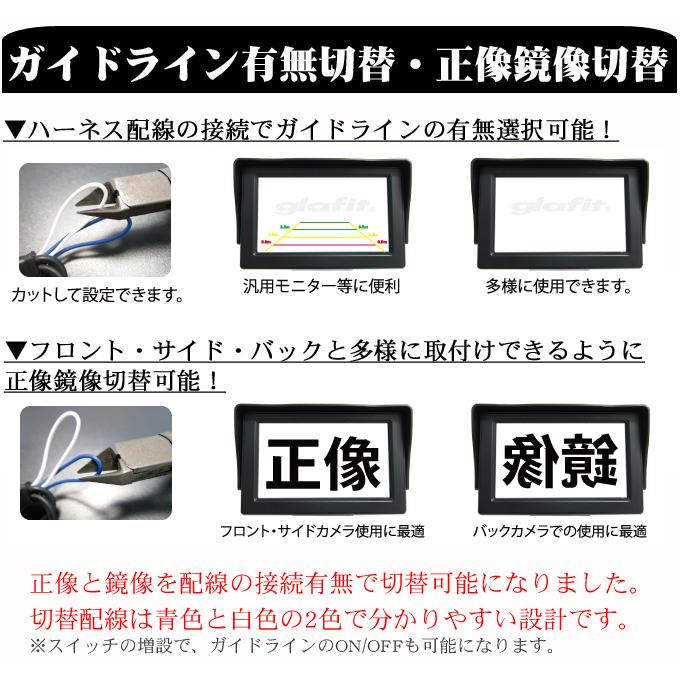 バックカメラ リアカメラ 防水 小型 取付け説明書付属 : NET STAGE
