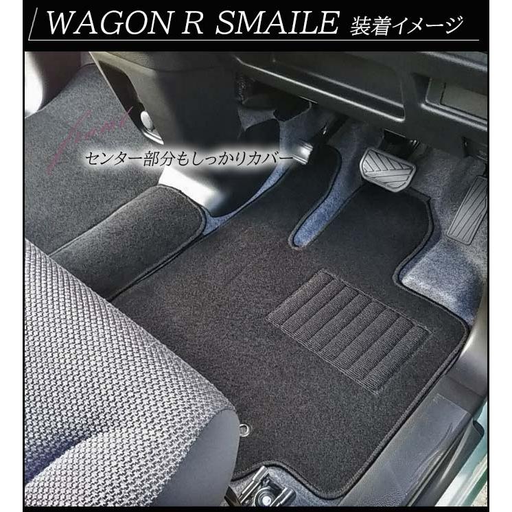 ワゴンR ワゴンRスマイル MX81S MX91S サイドバイザー＆フロアマット 