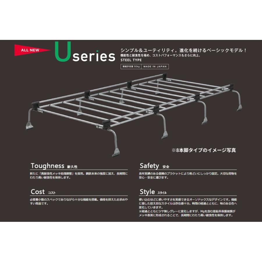 ホンダ（HONDA） アクティバン HH5 HH6 ルーフキャリア 1番人気6本脚