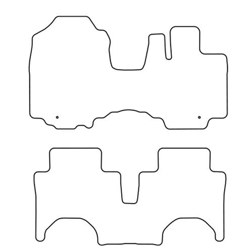 スズキ スペーシアベース MK33V 純正型フロアマット(無地) 純正