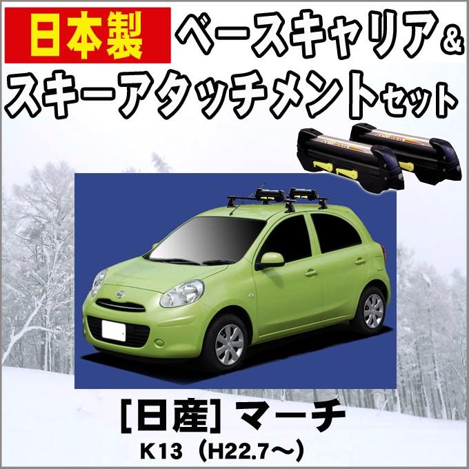 ルーフキャリア　日産マーチで使用 K13マーチ用THULEルーフキャリア新発売 | THULEルーフキャリアここだけの話