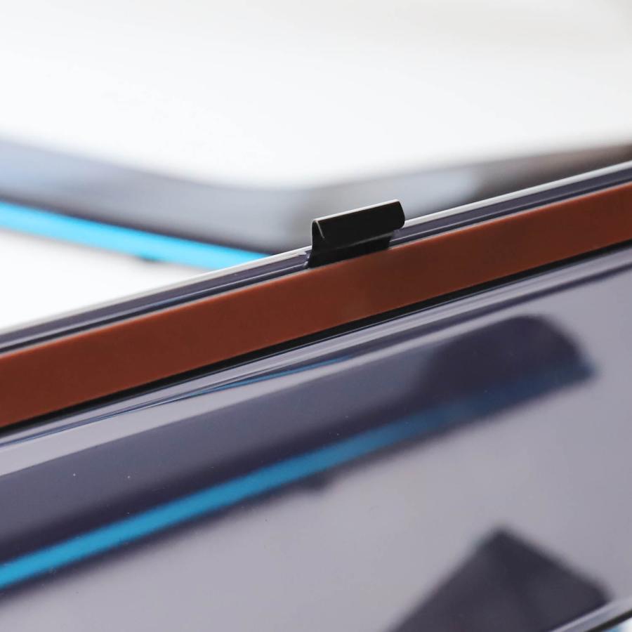 ヴェルファイア 40系 サイドバイザー ドアバイザー ブラックモール