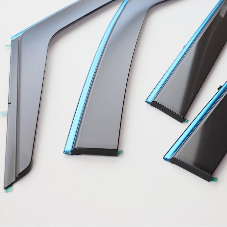 ヴェルファイア 40系 サイドバイザー ドアバイザー シルバーモール