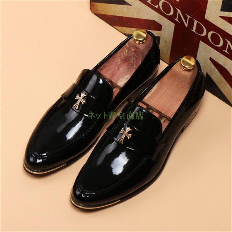 ローファー メンズ シューズ ビジネスシューズ スリッポン ドライビングシューズ 通勤通学 紳士靴 ローカット エナメル Kk0225 Linye10 Strawberry Campus 通販 Yahoo ショッピング