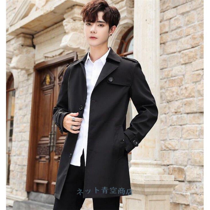 正規品 トレンチコート 大きいサイズ コート 春 秋 通勤 アウター スプリングコート ビジネスコート メンズ トレンチコート スプリングコート ビジネスコート メンズ コート アウター