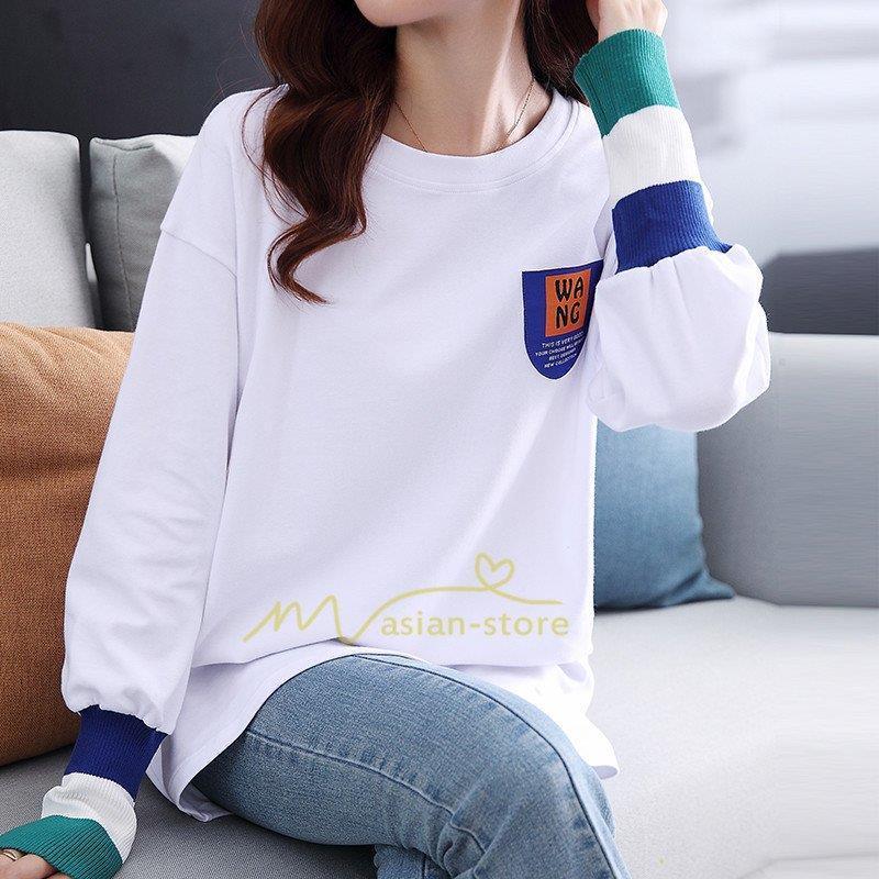カットソー ロングtシャツ レディース ゆったり ラウンドカット トップス クルーネック ロンt 長袖 ドッキング 重ね着 代30代40代 韓国ファッション 上品 秋服 Kk0924 Erty132 Strawberry Campus 通販 Yahoo ショッピング