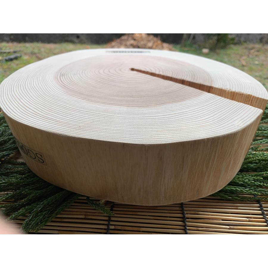【限定品】丹波杉 直径約30〜31cm 厚さ約7cm 皮剥ぎ | ブランド登録なし | 10