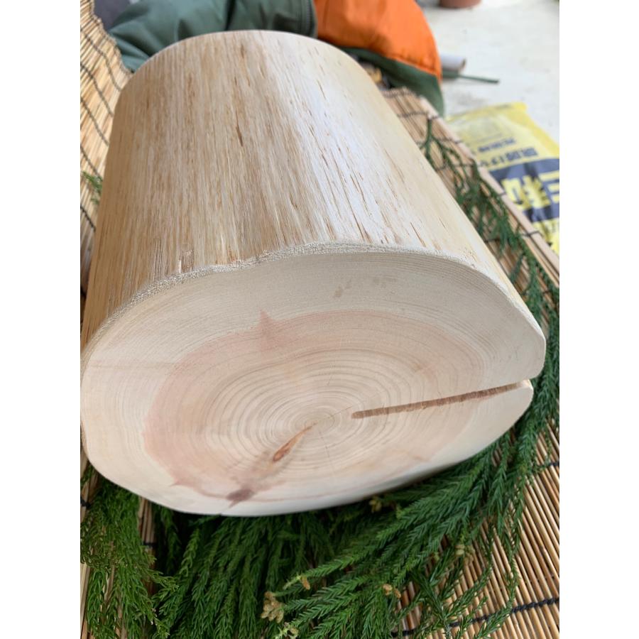 丹波杉 皮剥ぎ 直経 17〜20cm 高さ 約20cm : 丹波木材事業所 - 通販